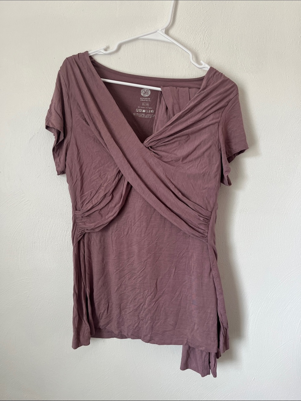 Kindred Bravely Davey Rose Plum Pink Purple Pajamas Set Maternity Postpartum